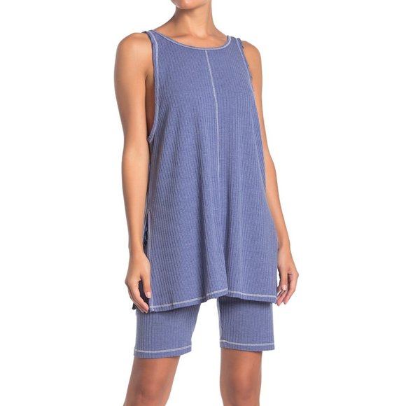 Free People Take Two Bike Short 2-Piece Set - Picture 2 of 3